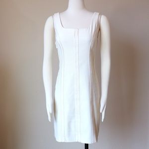 rag & bone cream tailored sleeveless dress size 6